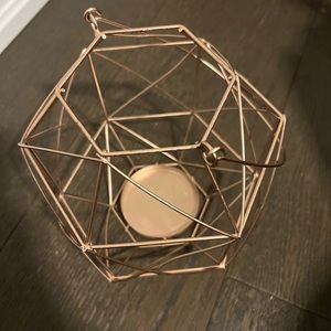 Geometric candle holder